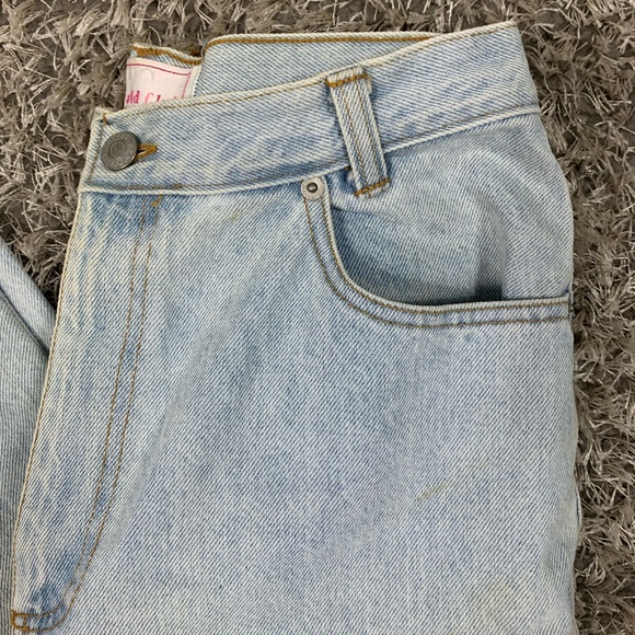 Women’s Vintage Emerald Club High Waisted Mom Jeans Size 12 Petite Light Wash - Picture 6 of 15